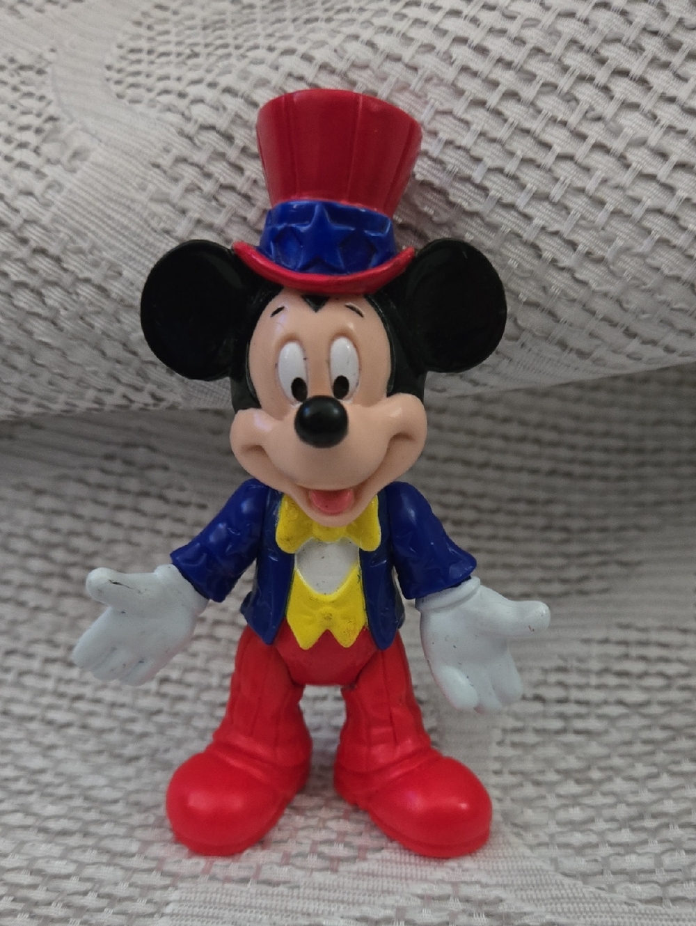 Vintage Disney Mickey Mouse Patriotic Figure